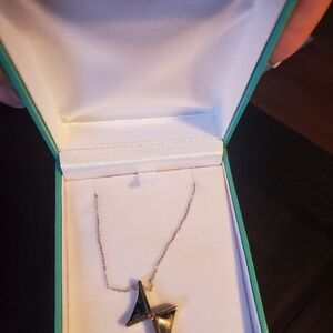 Elegant Silver Star Pendant Necklace